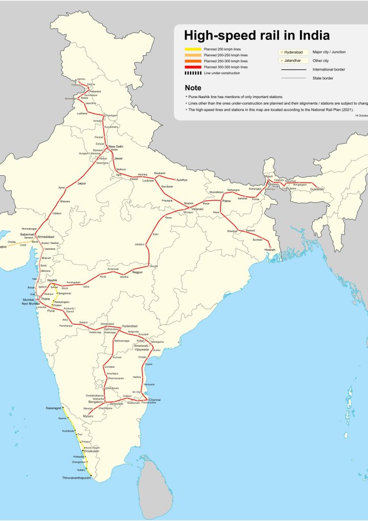 High-Speed Rail Corridors: Quick Benefits for Telangana